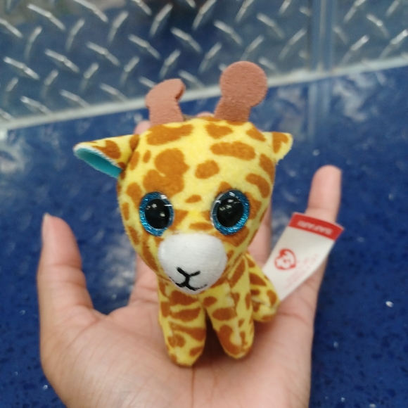 ✓TY McDonald's Teenie Beanie Boo - SAFARI the Giraffe (Africa)(2021) 3 inches - Picture 3 of 13